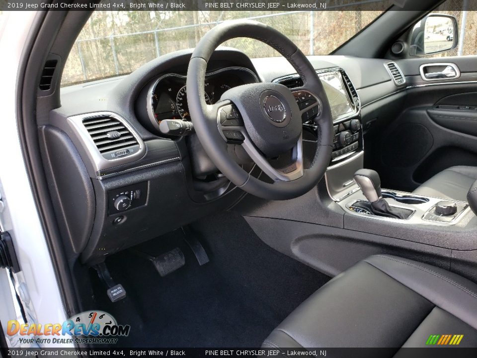 2019 Jeep Grand Cherokee Limited 4x4 Bright White / Black Photo #7