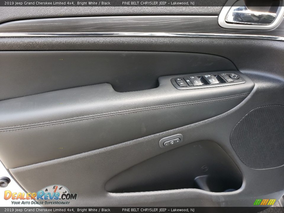 2019 Jeep Grand Cherokee Limited 4x4 Bright White / Black Photo #8