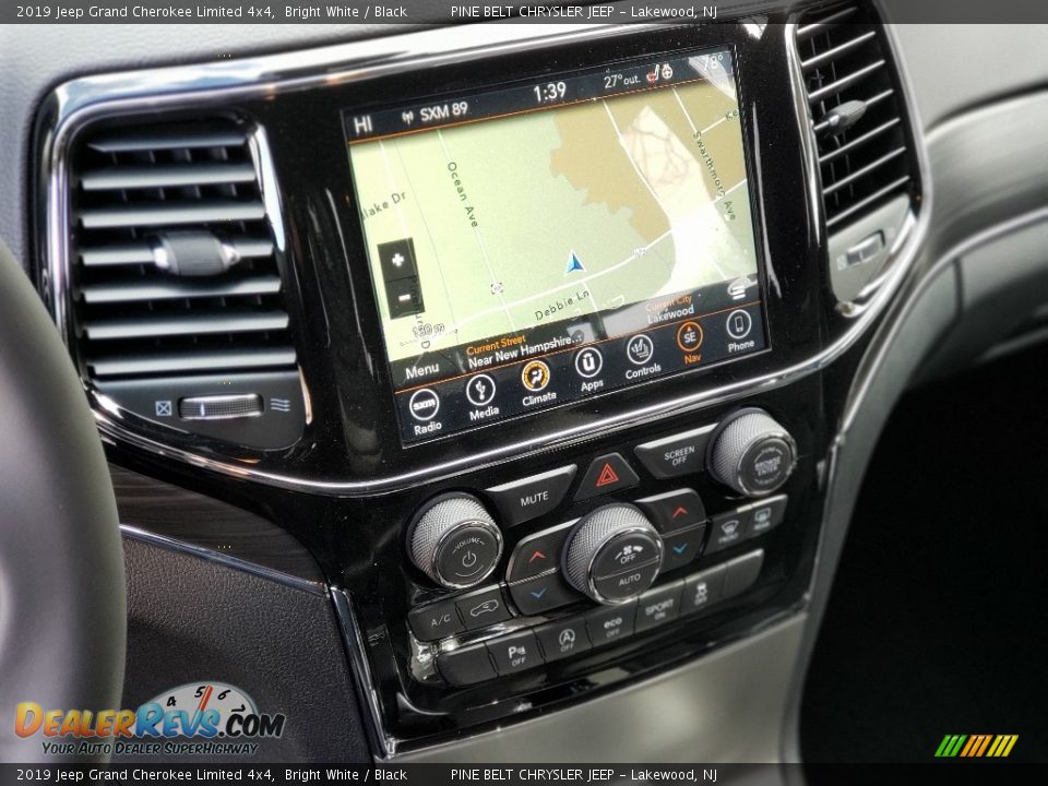 2019 Jeep Grand Cherokee Limited 4x4 Bright White / Black Photo #10