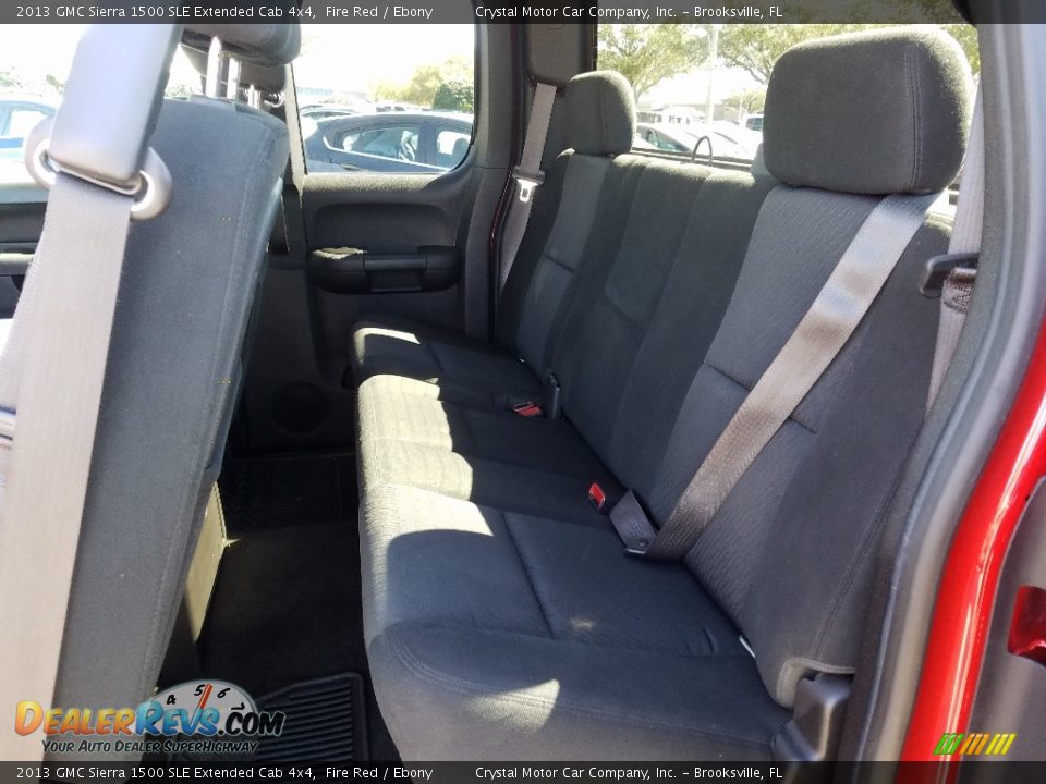 2013 GMC Sierra 1500 SLE Extended Cab 4x4 Fire Red / Ebony Photo #10