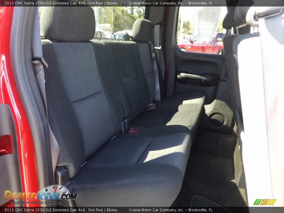 2013 GMC Sierra 1500 SLE Extended Cab 4x4 Fire Red / Ebony Photo #11
