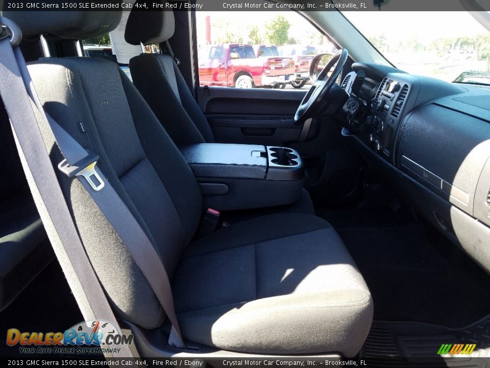 2013 GMC Sierra 1500 SLE Extended Cab 4x4 Fire Red / Ebony Photo #12