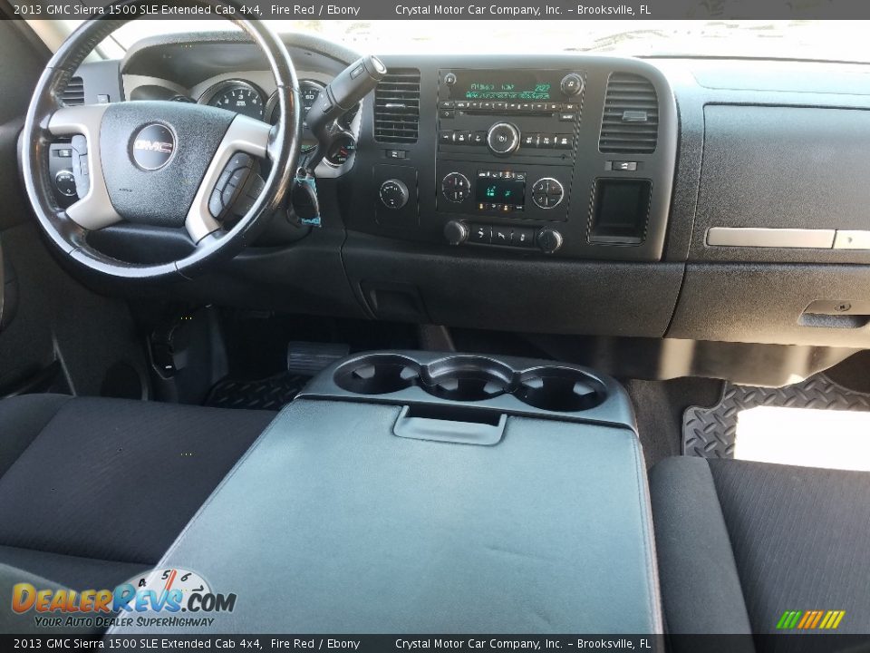2013 GMC Sierra 1500 SLE Extended Cab 4x4 Fire Red / Ebony Photo #13