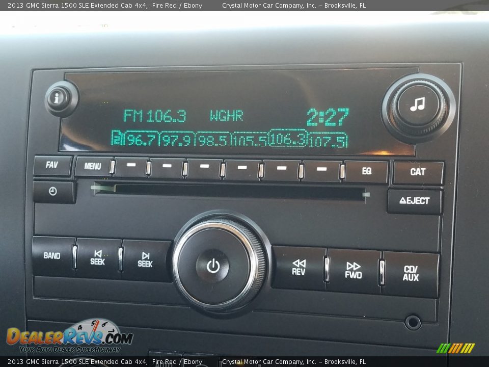 2013 GMC Sierra 1500 SLE Extended Cab 4x4 Fire Red / Ebony Photo #15