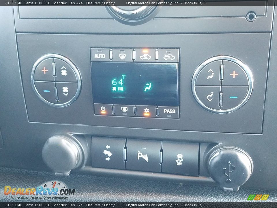 2013 GMC Sierra 1500 SLE Extended Cab 4x4 Fire Red / Ebony Photo #16