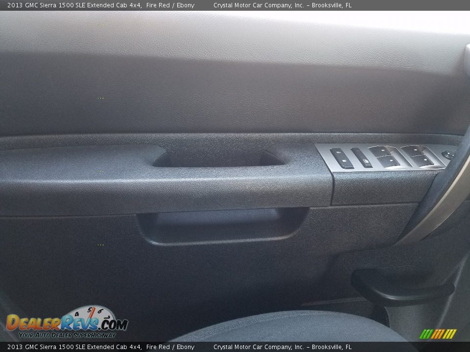 2013 GMC Sierra 1500 SLE Extended Cab 4x4 Fire Red / Ebony Photo #17