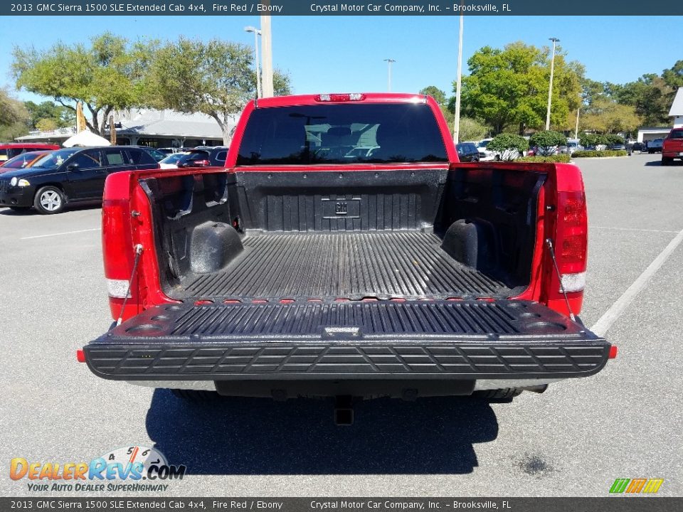 2013 GMC Sierra 1500 SLE Extended Cab 4x4 Fire Red / Ebony Photo #19