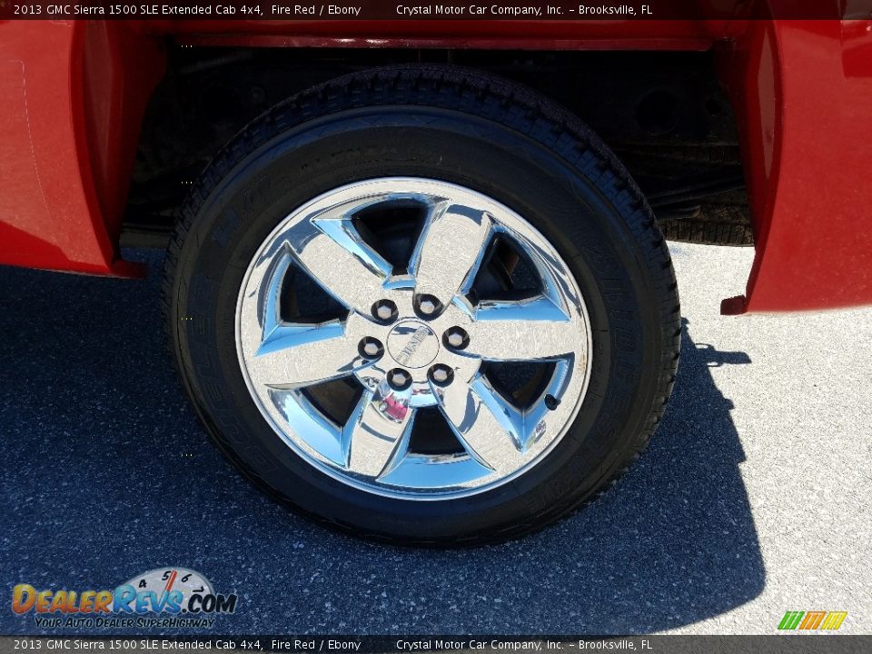 2013 GMC Sierra 1500 SLE Extended Cab 4x4 Fire Red / Ebony Photo #20