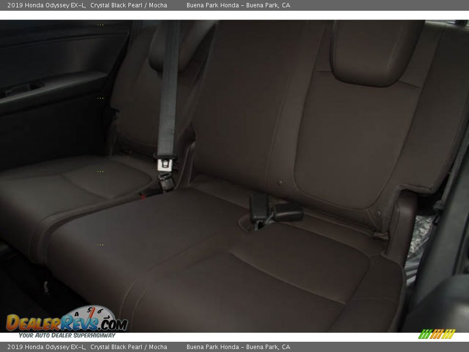 2019 Honda Odyssey EX-L Crystal Black Pearl / Mocha Photo #16