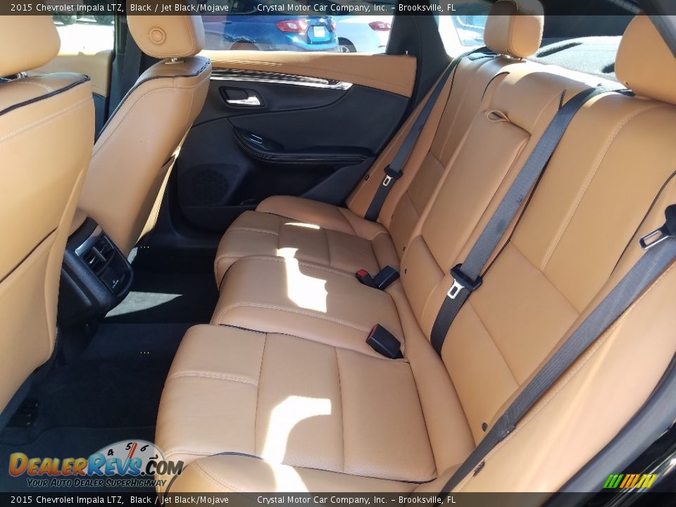2015 Chevrolet Impala LTZ Black / Jet Black/Mojave Photo #10