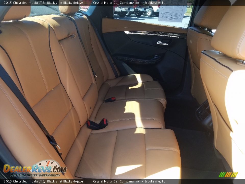 2015 Chevrolet Impala LTZ Black / Jet Black/Mojave Photo #11