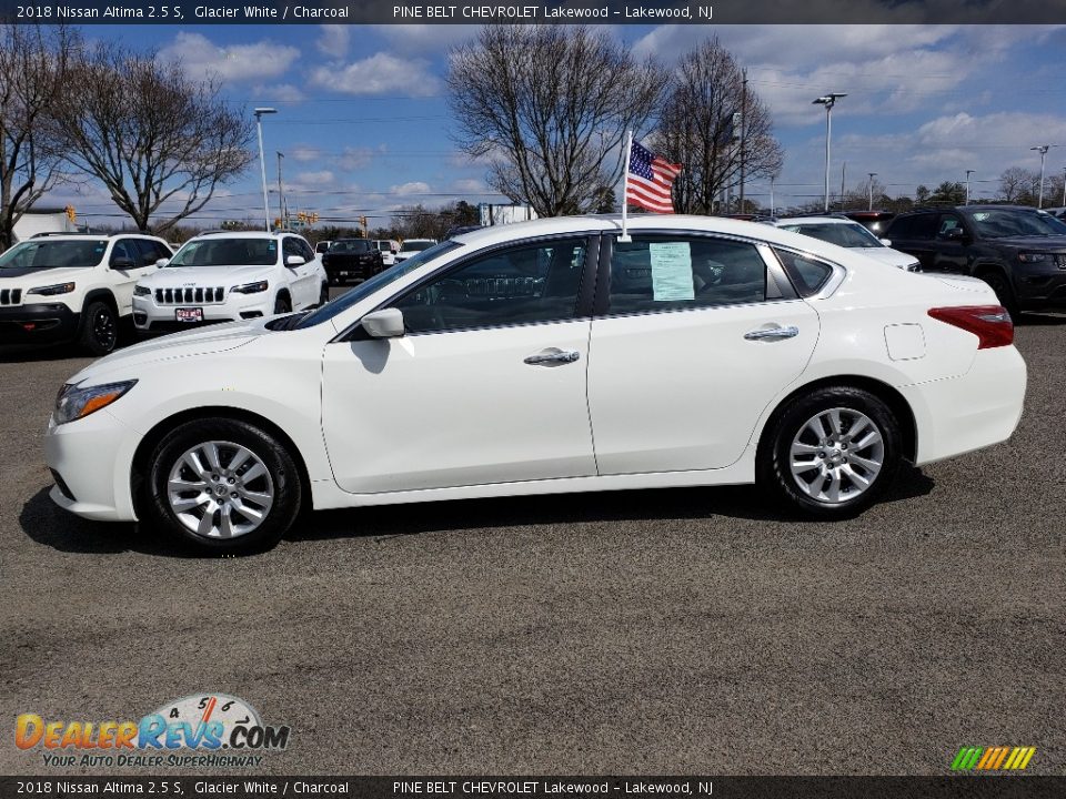 Glacier White 2018 Nissan Altima 2.5 S Photo #4
