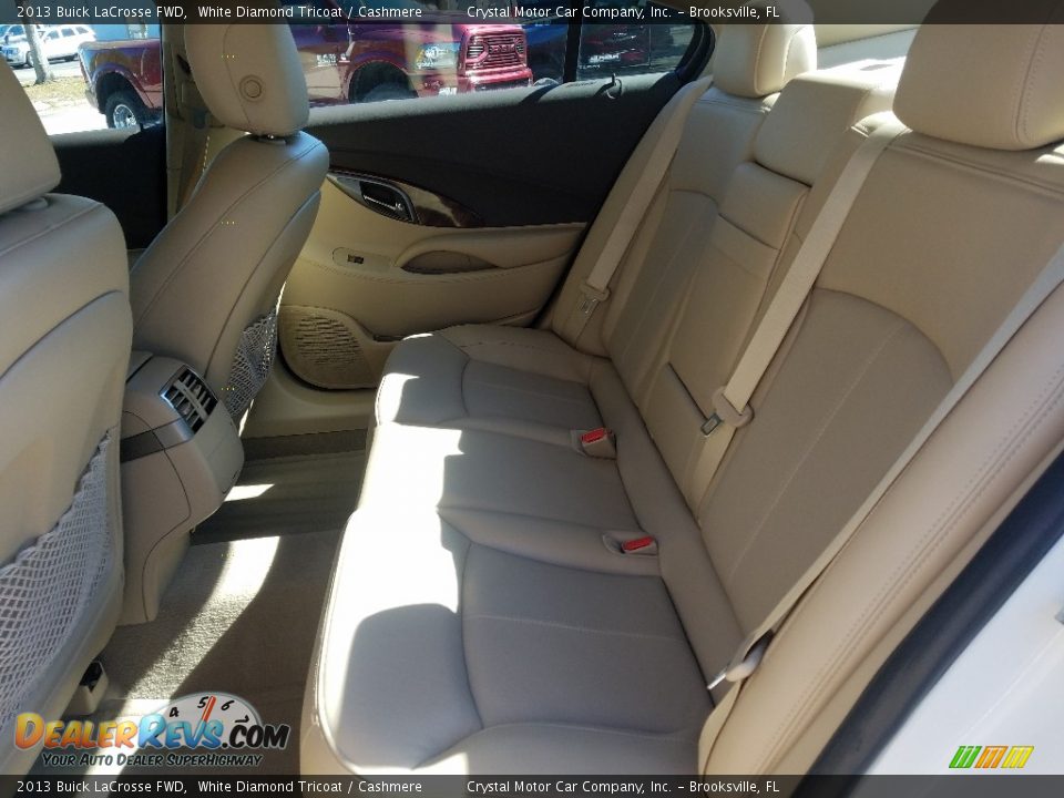2013 Buick LaCrosse FWD White Diamond Tricoat / Cashmere Photo #10