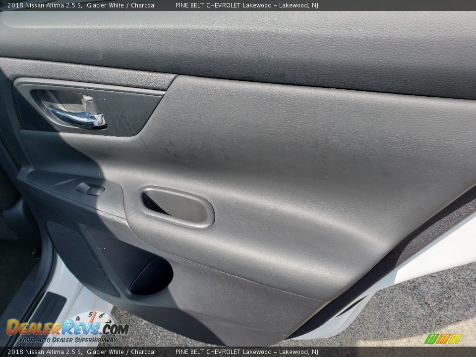 2018 Nissan Altima 2.5 S Glacier White / Charcoal Photo #13