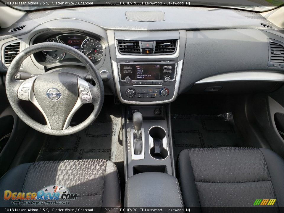 2018 Nissan Altima 2.5 S Glacier White / Charcoal Photo #20