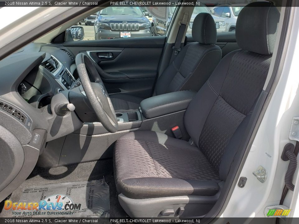 2018 Nissan Altima 2.5 S Glacier White / Charcoal Photo #27