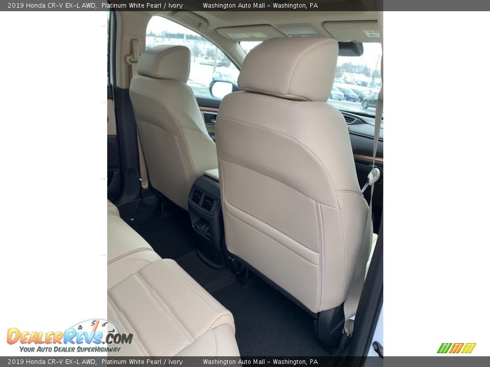 2019 Honda CR-V EX-L AWD Platinum White Pearl / Ivory Photo #26