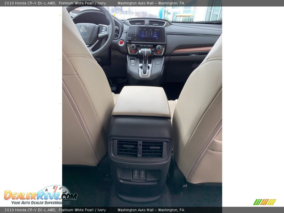 2019 Honda CR-V EX-L AWD Platinum White Pearl / Ivory Photo #27