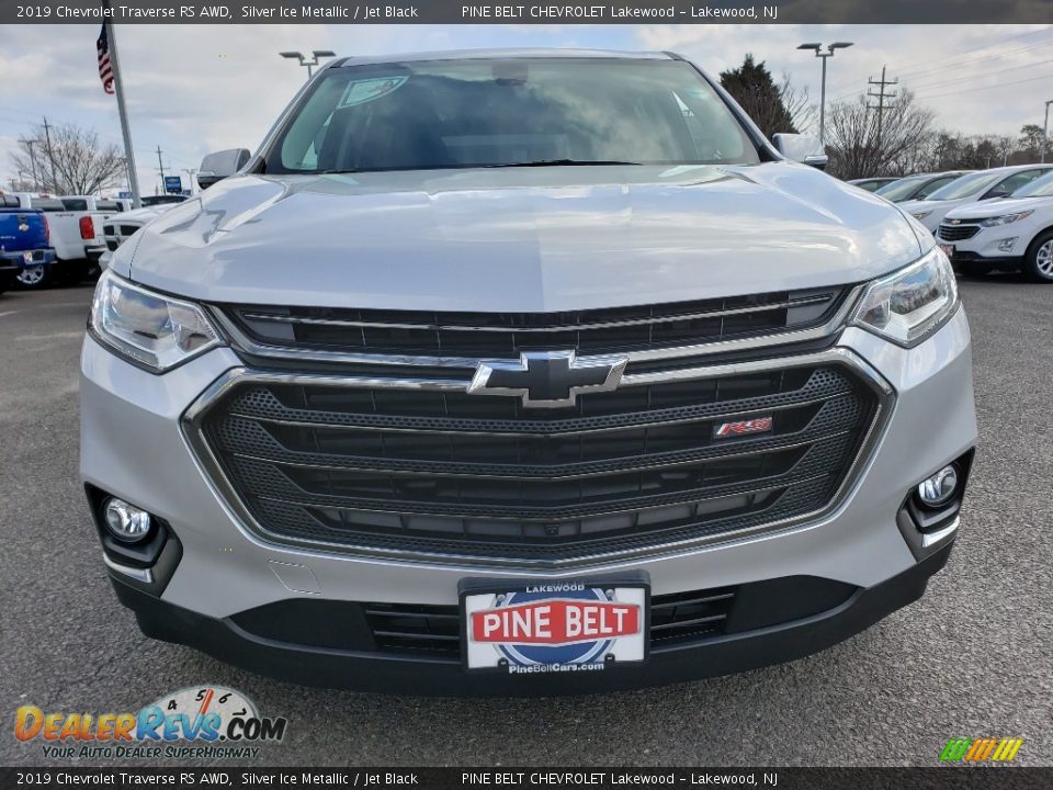 2019 Chevrolet Traverse RS AWD Silver Ice Metallic / Jet Black Photo #2