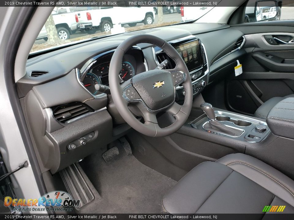 Jet Black Interior - 2019 Chevrolet Traverse RS AWD Photo #7