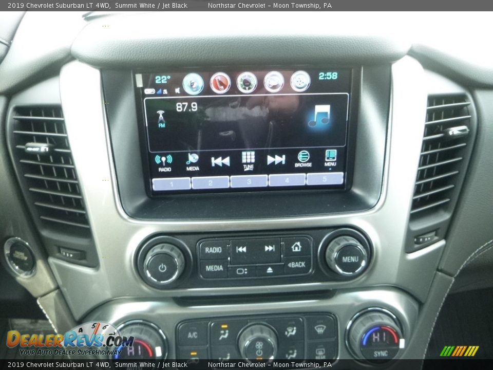 2019 Chevrolet Suburban LT 4WD Summit White / Jet Black Photo #16