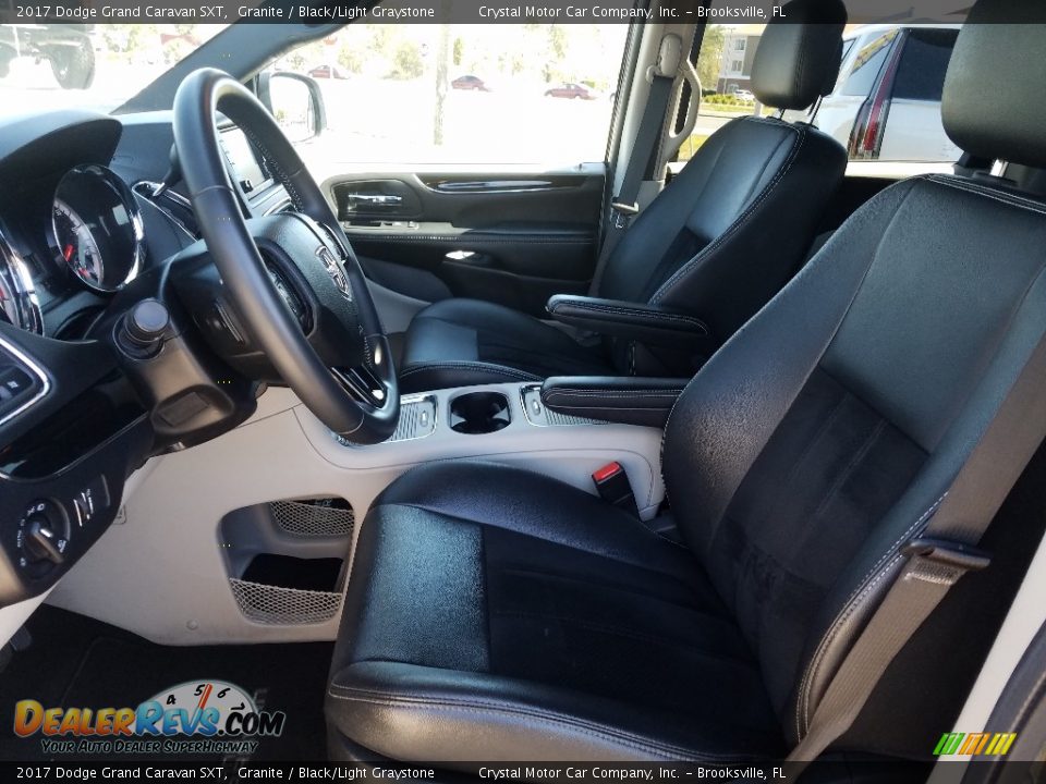 2017 Dodge Grand Caravan SXT Granite / Black/Light Graystone Photo #9