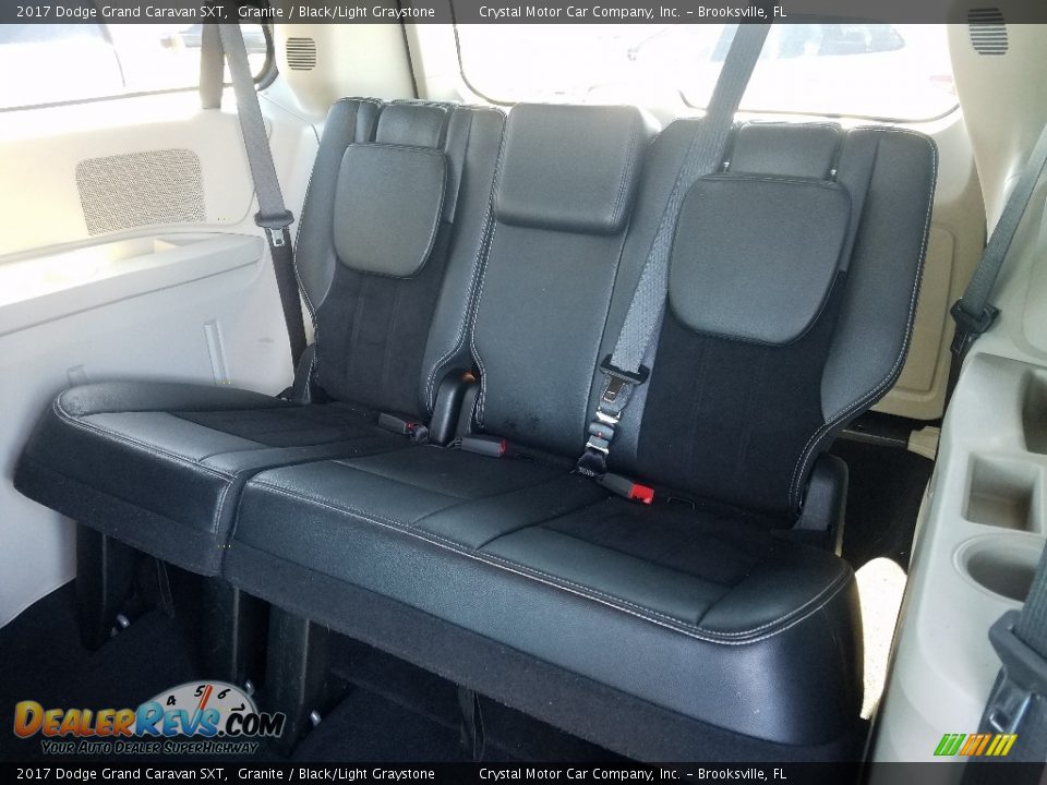 2017 Dodge Grand Caravan SXT Granite / Black/Light Graystone Photo #11