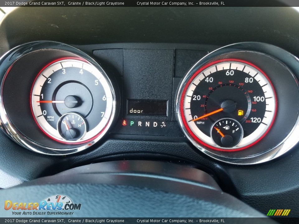 2017 Dodge Grand Caravan SXT Granite / Black/Light Graystone Photo #15