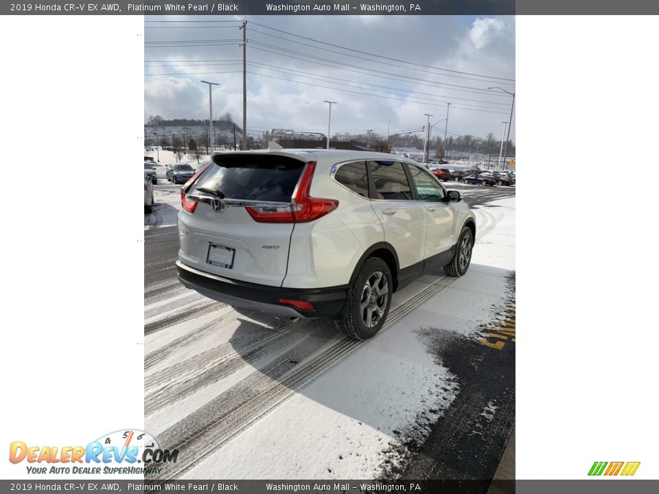 2019 Honda CR-V EX AWD Platinum White Pearl / Black Photo #5