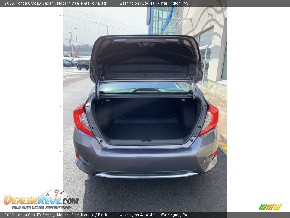 2019 Honda Civic EX Sedan Modern Steel Metallic / Black Photo #20
