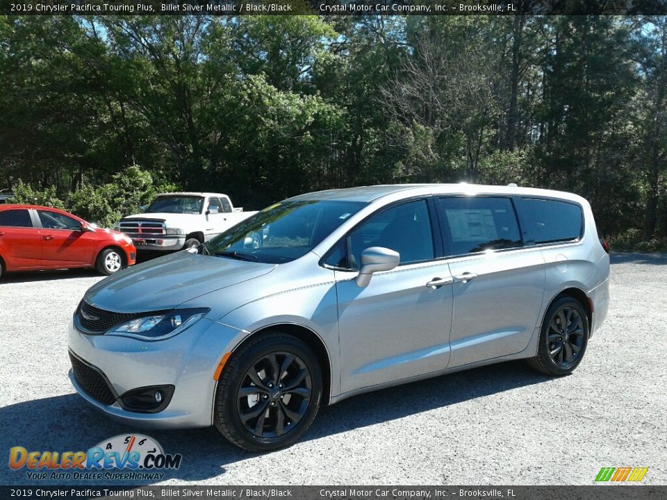 2019 Chrysler Pacifica Touring Plus Billet Silver Metallic / Black/Black Photo #1