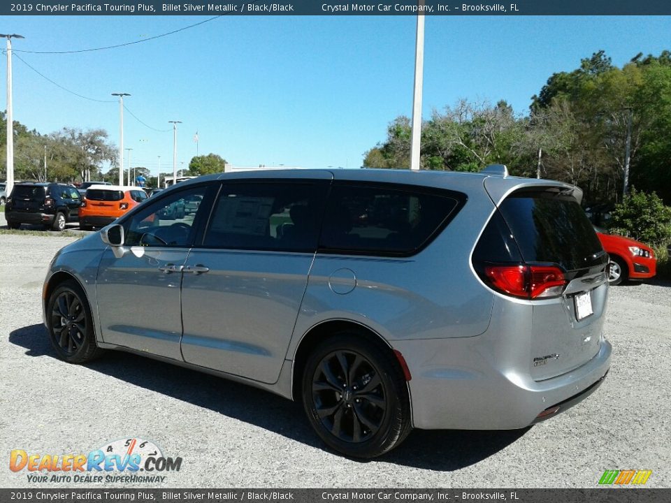 2019 Chrysler Pacifica Touring Plus Billet Silver Metallic / Black/Black Photo #3