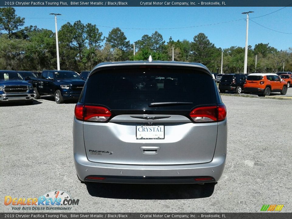 2019 Chrysler Pacifica Touring Plus Billet Silver Metallic / Black/Black Photo #4