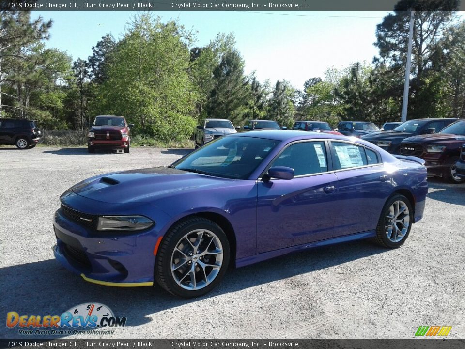 2019 Dodge Charger GT Plum Crazy Pearl / Black Photo #1