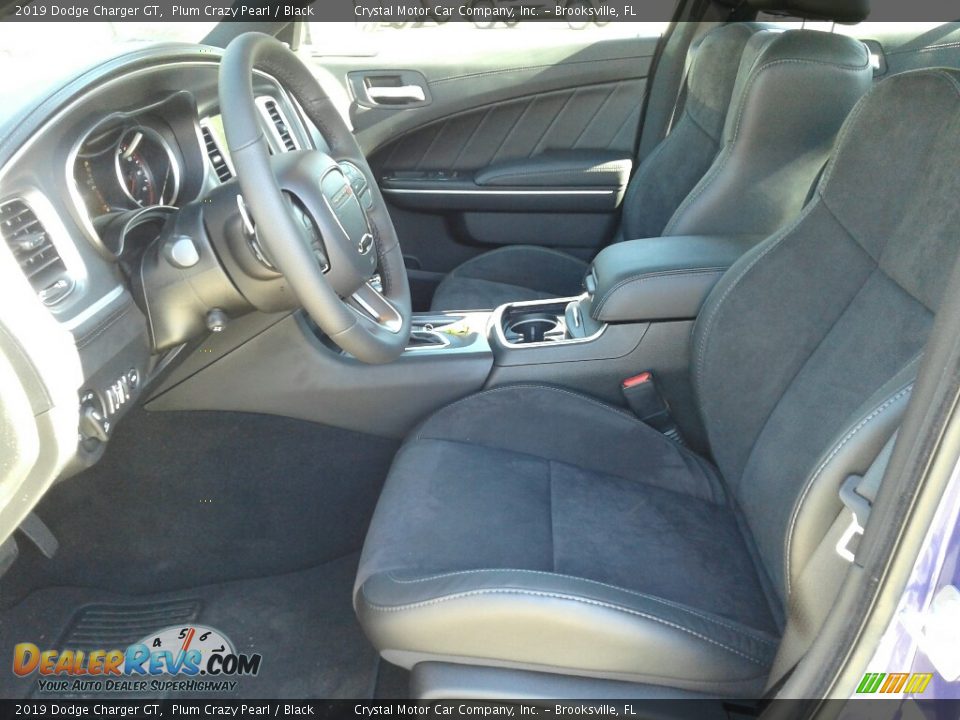 2019 Dodge Charger GT Plum Crazy Pearl / Black Photo #9