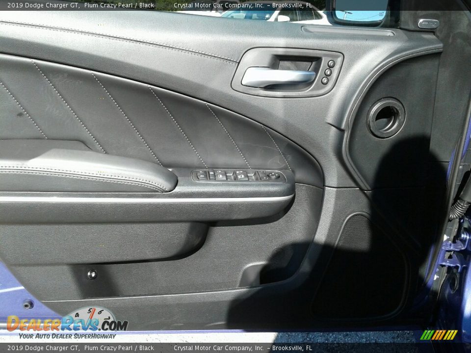 2019 Dodge Charger GT Plum Crazy Pearl / Black Photo #17