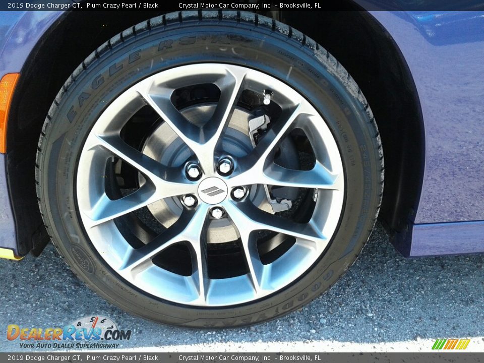 2019 Dodge Charger GT Plum Crazy Pearl / Black Photo #20