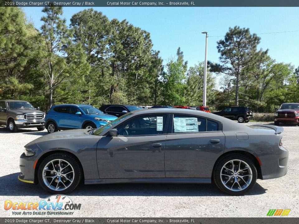 2019 Dodge Charger GT Destroyer Gray / Black Photo #2