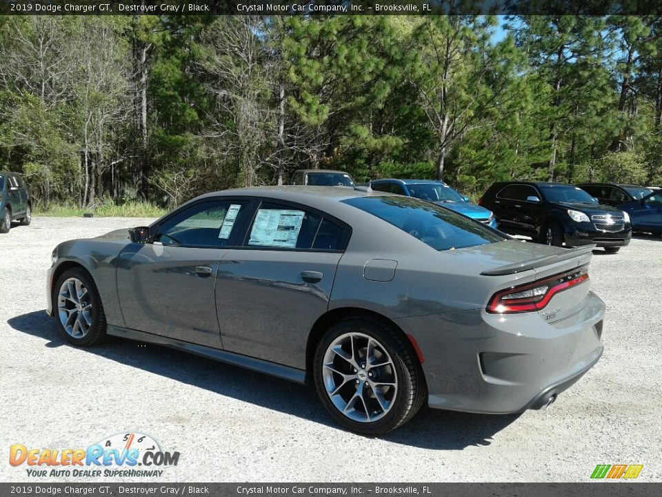 2019 Dodge Charger GT Destroyer Gray / Black Photo #3