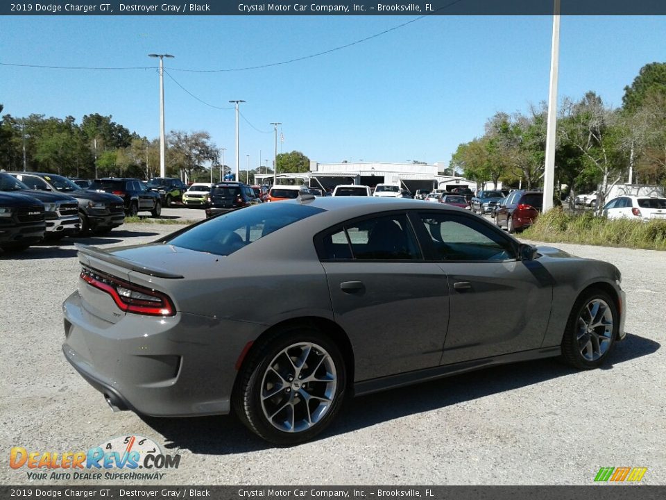 2019 Dodge Charger GT Destroyer Gray / Black Photo #5