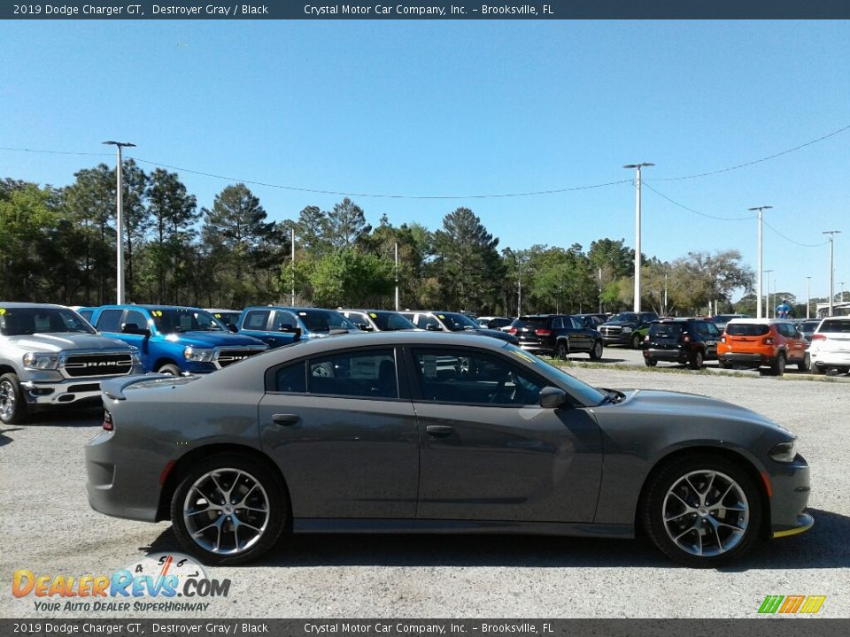 2019 Dodge Charger GT Destroyer Gray / Black Photo #6
