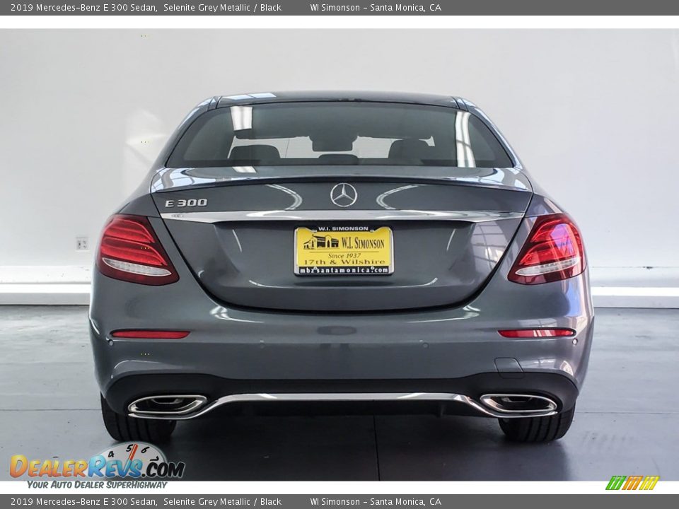 2019 Mercedes-Benz E 300 Sedan Selenite Grey Metallic / Black Photo #3