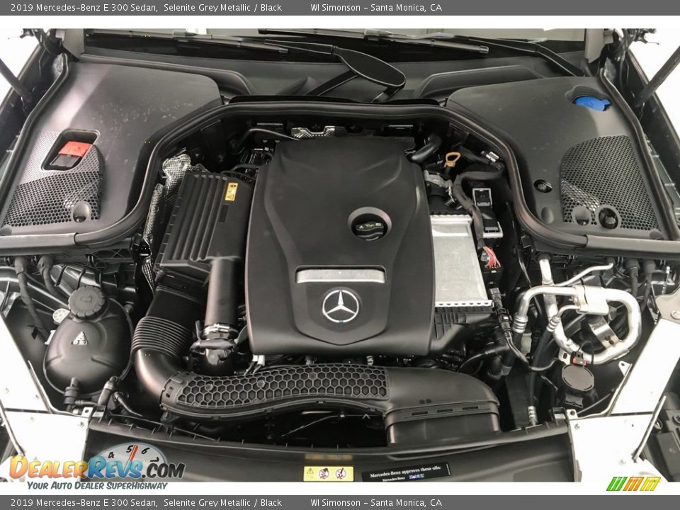 2019 Mercedes-Benz E 300 Sedan Selenite Grey Metallic / Black Photo #8