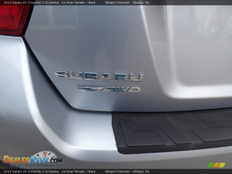 2014 Subaru XV Crosstrek 2.0i Limited Ice Silver Metallic / Black Photo #10