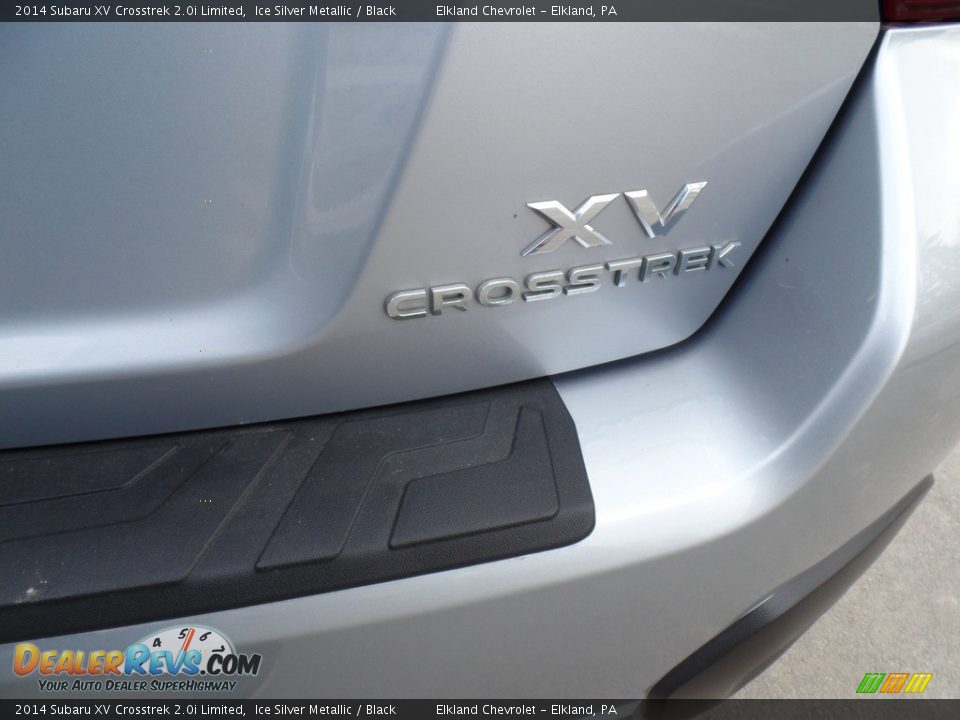 2014 Subaru XV Crosstrek 2.0i Limited Ice Silver Metallic / Black Photo #11