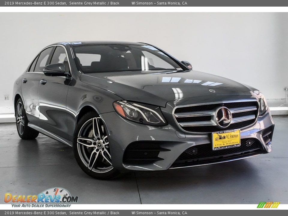 2019 Mercedes-Benz E 300 Sedan Selenite Grey Metallic / Black Photo #12