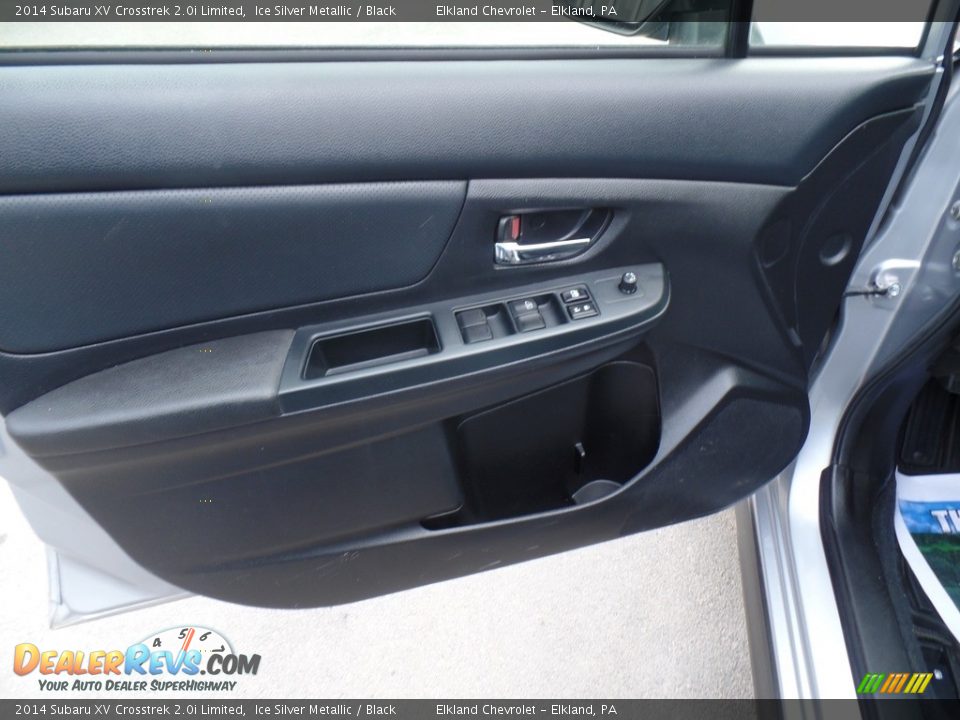 2014 Subaru XV Crosstrek 2.0i Limited Ice Silver Metallic / Black Photo #13