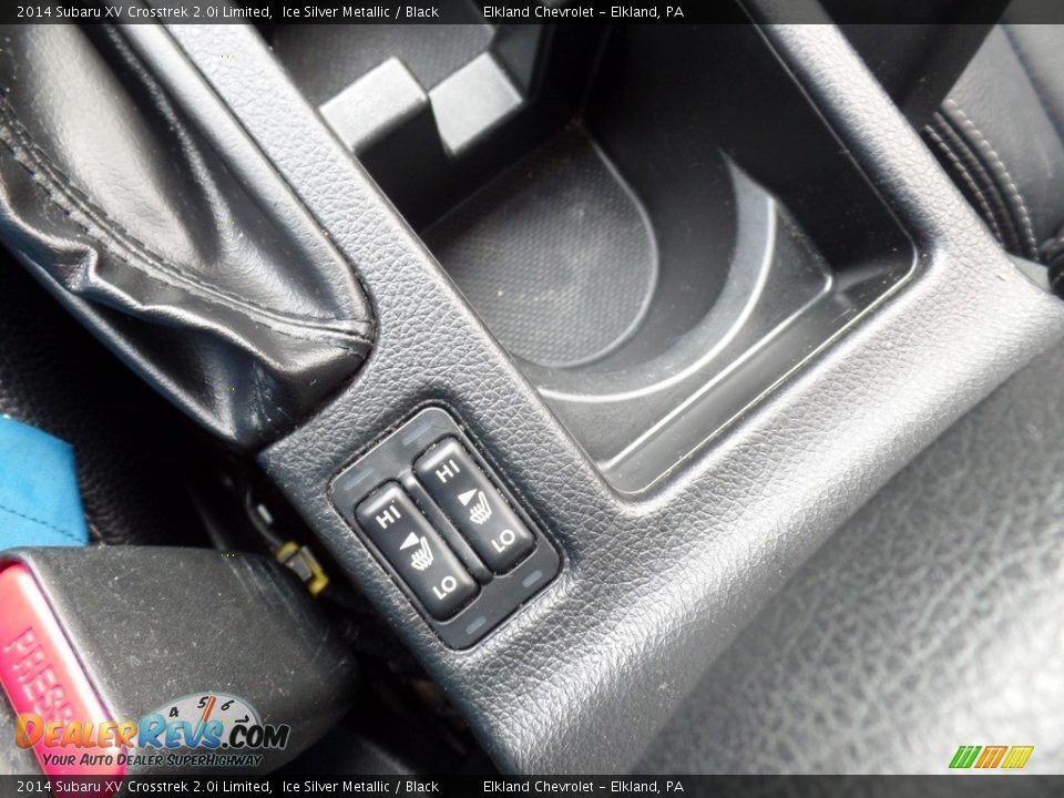 2014 Subaru XV Crosstrek 2.0i Limited Ice Silver Metallic / Black Photo #23
