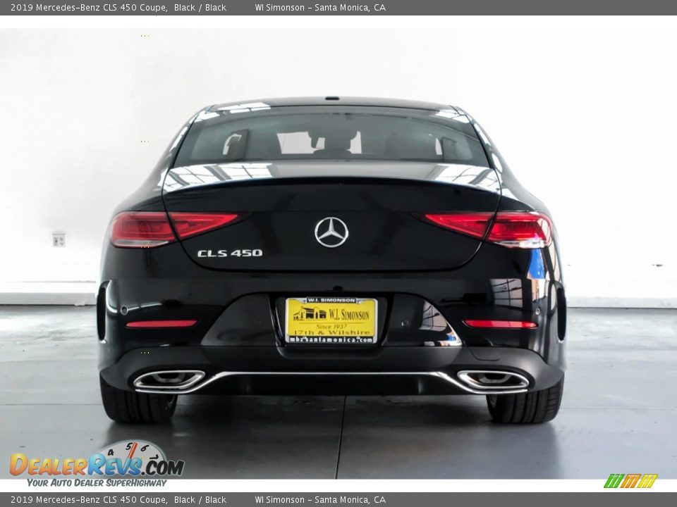 2019 Mercedes-Benz CLS 450 Coupe Black / Black Photo #3