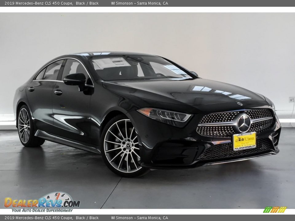 2019 Mercedes-Benz CLS 450 Coupe Black / Black Photo #12